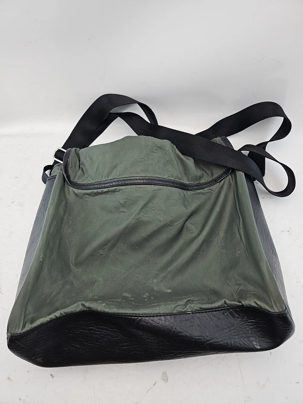 Diesel Green Nylon Messenger Bag